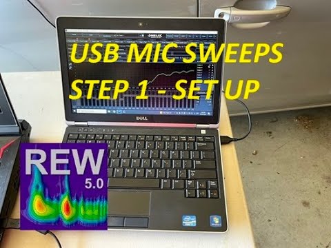 REW - Car Audio Tuning - USB Mic Sweeps - Step 1 - Set Up
