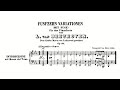 Beethoven: Variations and Fugue in E-flat major ("Eroica Variations"), Op. 35 (with Score)