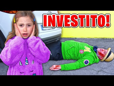 GIORGIA INVESTE PAPÀ SALVO CON LA SUA NUOVA MACCHINA CADE E SI FA MALE SVIENE E FINISCE IN OSPEDALE!