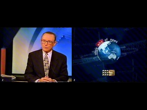 Channel Nine Sydney - Who's Who Of News Promo (September 2000)