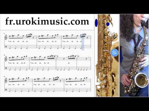 Cours de Saxophone Alto Calvin Harris ft. Rihanna - This Is What You Came For Tuto Partitions