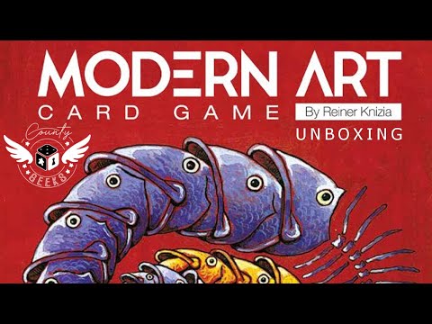 Modern Art A Kártyajáték - társasjáték / játékbontás - County Geeks