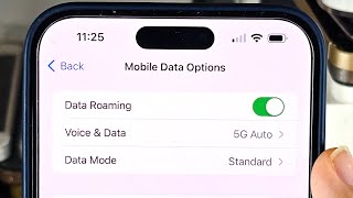 How To Activate Roaming on iPhone 15 Pro Max