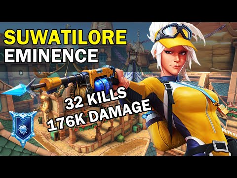 32 Kills 176K Damage Suwatilore Lian Paladins Competitive (Diamond) EMINENCE