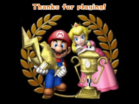 All Mario Endings Revealed - Thanks for Playing My Game!