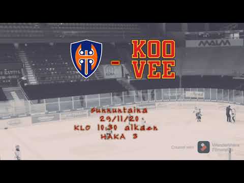 Tappara - Koovee Haka3 29.11.20 kokoonpanot