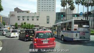 preview picture of video '徳島駅から剣山林道起点まで （4倍速） Tokushima City  to Kamikatsu Town'