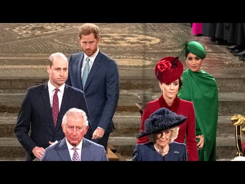 據報道，哈里和梅根的最後一次皇室團聚氣氛緊張 (Tensions Reportedly Run High at Harry and Meghan’s Final Royal Reunion)