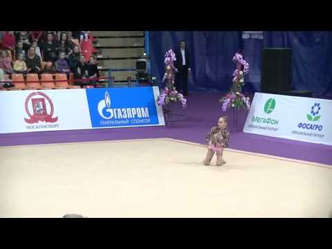 Isachanka Yulia (BLR) clubs Grand Prix Moscow-Alina Cup 2016 qual. jun.