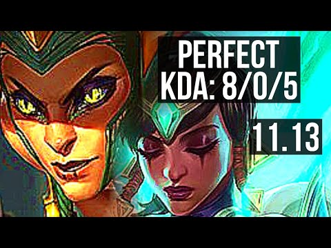 CASSIOPEIA vs KARMA (MID) | 8/0/5, Legendary, 900K mastery | EUW Master | v11.13