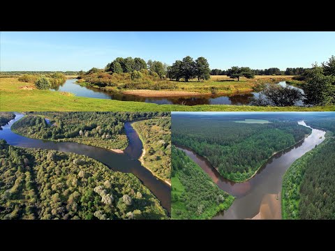 Нёман Беларуси - от истока до Литвы. 479-километров поистине Судьбоносной Реки Беларуси.