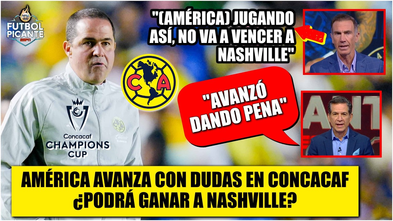 AMÉRICA AVANZÓ a los cuartos de CONCACHAMPIONS SUFRIENDO. Pasó DANDO PENA, Alarcón | Futbol Picante