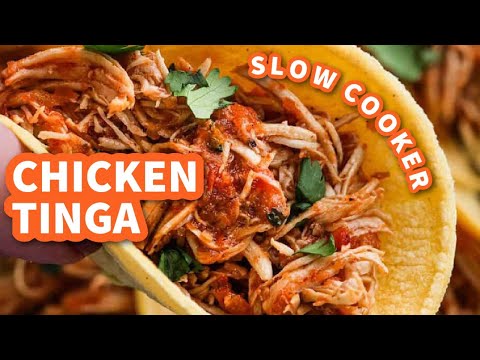 The Best Crockpot Chicken Tinga Recipe!