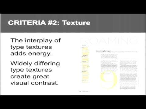 Combining Typefaces in a Layout (Part 1)