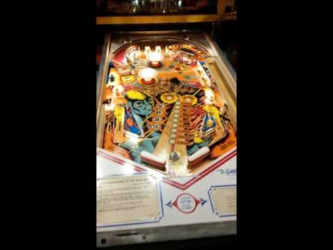 Close Encounters pinball restore