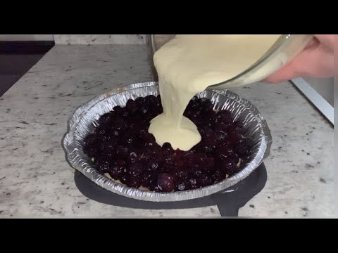 Delicious KETO Blueberry Pie in 5-10 Minutes (Plus Baking Time). VERY HEALTHY!