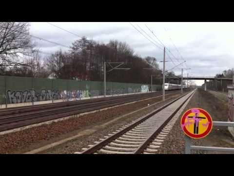 ICE 1 auf der SFS Hannover - Berlin