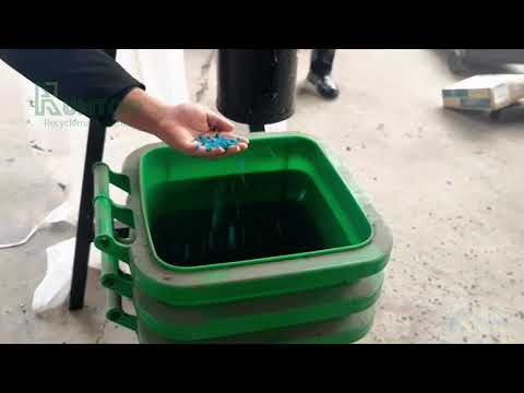 Live Demo: Single-Shaft Shredder Shredding Garbage Cans