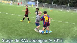 preview picture of video '01. RAS JODOIGNE : stage de football du RAS Jodoigne 2013 du 26 AU 30 AOUT'