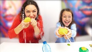 Кто ПРОМОКНЕТ Первым ЧЕЛЛЕНДЖ Мокрый Лимон /// Вики Шоу