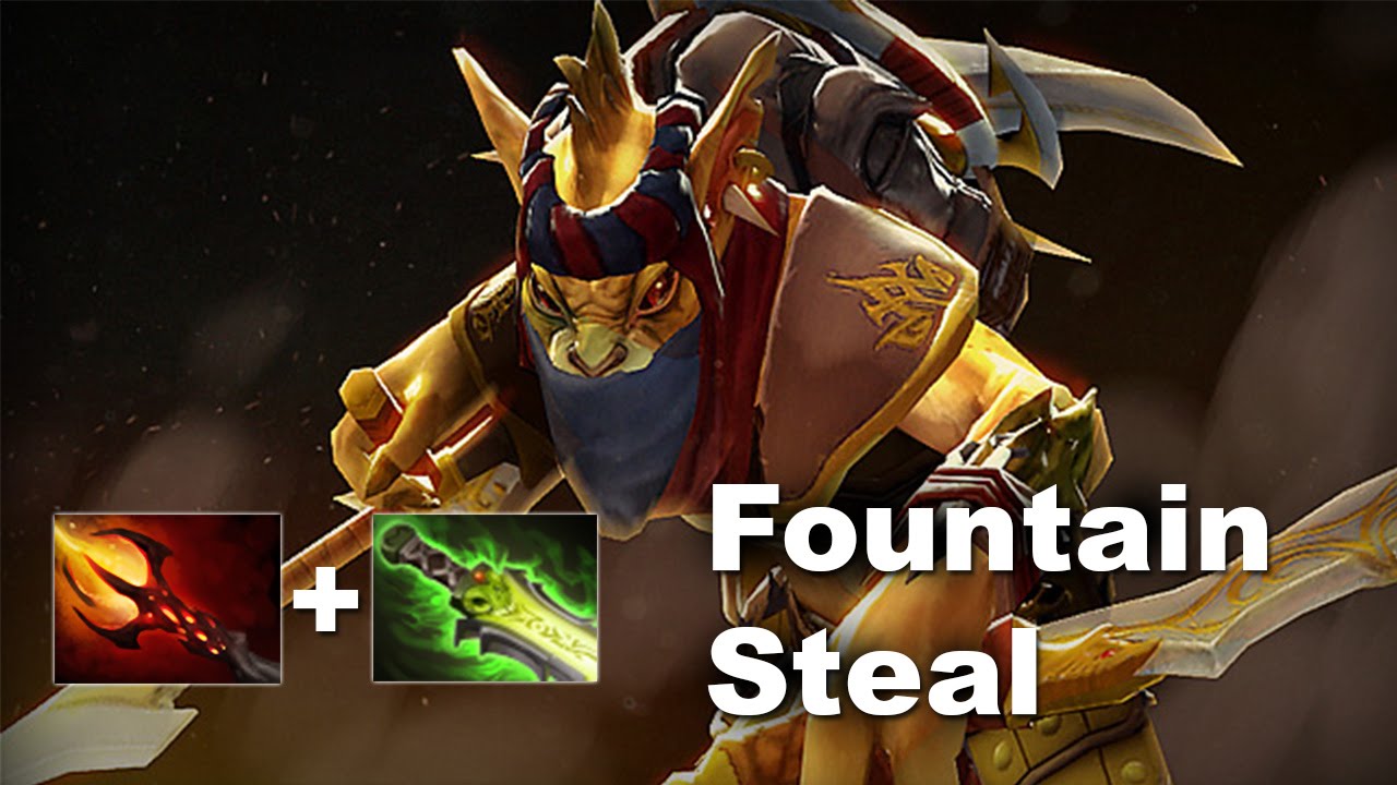 Dota 2: Lao hẳn vào fountain chôm đồ mới kinh