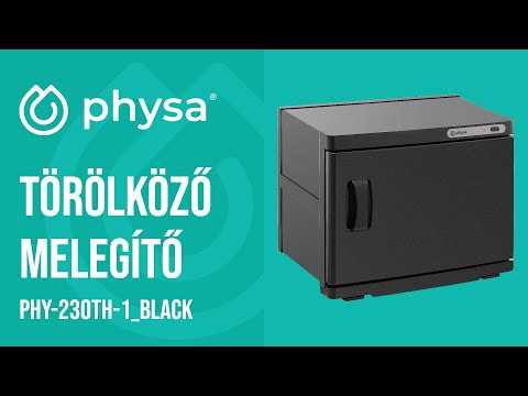 Videó - B-termék Törölköző melegítő - UV-sterilizálással -  70 °C - 230 W - 23 L