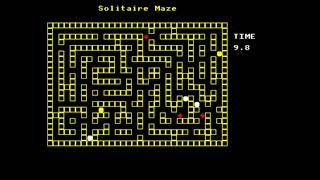 Solitaire Maze for the BBC Micro