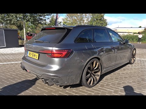 ABT AUDI RS4+ AVANT B9 REVS & ACCELERATIONS!