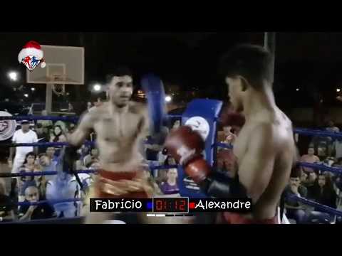 ALEXANDRE (MONGE BARRETOS) vs. FABRÍCIO IRON MAN (WASP TEAM) 70 KG - THAI FIGHT BRASIL