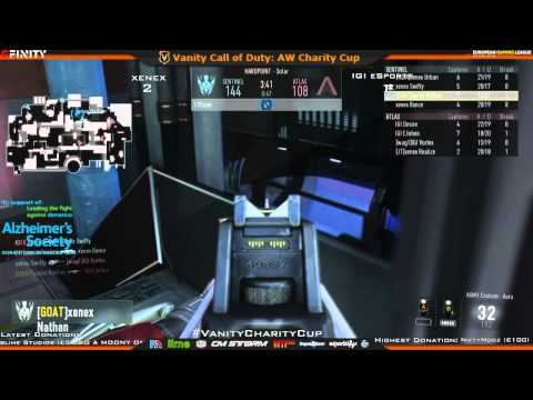 Xenex vs. IGI eSports | Map 4 | Round 3 | COD: AW Charity Cup