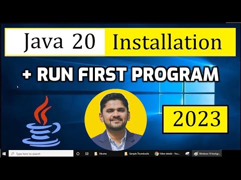 How to Install Java JDK 20 on Windows 10