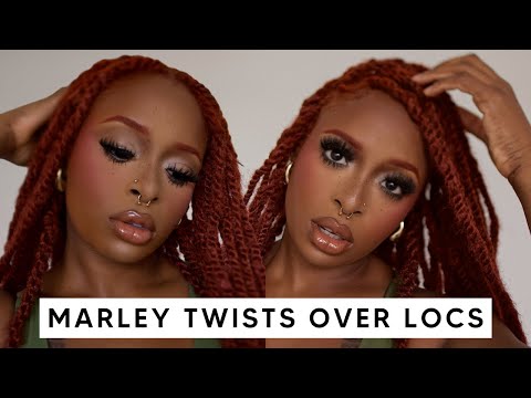 MARLEY TWISTS OVER LOCS (Ginger/Color 350)