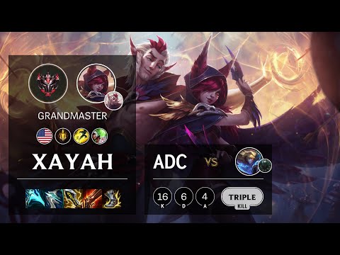 Xayah ADC vs Ezreal - NA Grandmaster Patch 11.6