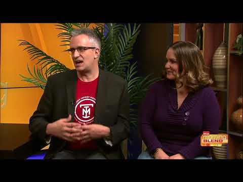 Krystal Pino and Tina Jennings battle it out at Tucson Improv Movement's The Game Show Show