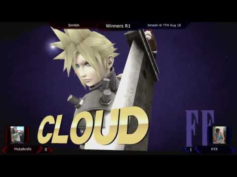 Smash @ TTH - Metalknife (MK/Little Mac) Vs. KYX (Cloud) (Winners R1) - Sm4sh