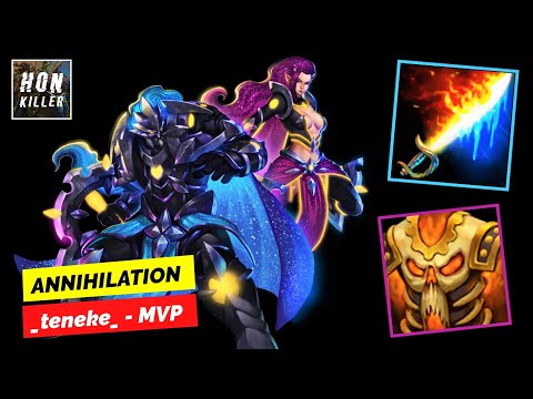 HoN Solstice DAWNBRINGER with DAEMONIC BREASTPLATE - MVP