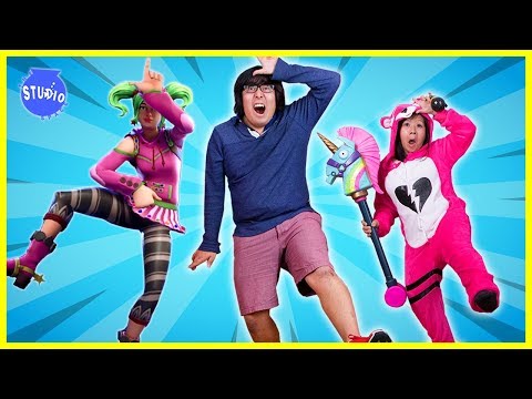 Fortnite Dance Challenge in Real Life + Costume Runway Show Winners!!!