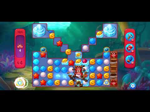 Fishdom Hard level 7071 no boosters フィッシュダム