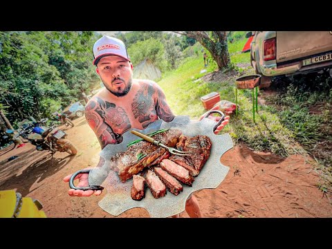 I MADE CARRETEIRO RICE AT CAMP