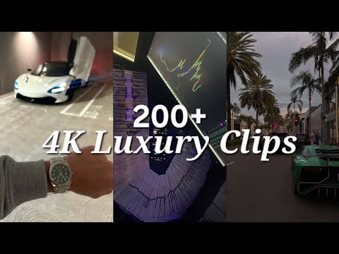 Free 4k Luxury Lifestyle Clips/Videos For Edits || No Copyright