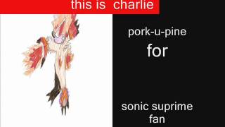 charlie the pork-u-pine