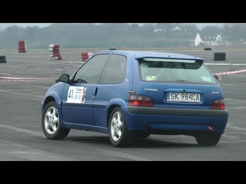 1 Runda Śląska Liga Rajdowa 2015 - Piotr Kamiński Michał Rzeszótko Citroen Saxo by OesRecords