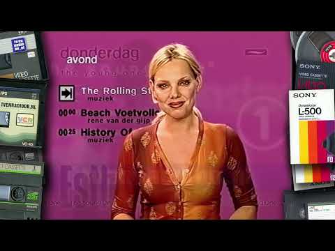 TV: Veronica - Leader, Promo, omroepster Esther Duller (19980625)