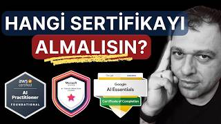 Boş Vaatlere İnanma İşte Gerçekten İş Bulan AI Sertifikalar (AWS - Google - Micr