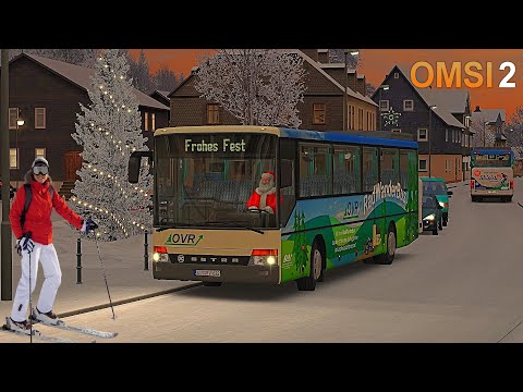 OMSI 2 - Ski- und Wanderbus | Weihnachten in Thüringer Wald🎄| Ski-Mod für Thüringer Wald🎅🎁