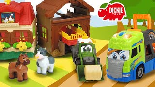 Bauernhof-Spaß | Dickie Toys Bauernhof und Transporter | MeinSpielzeugmarkt
