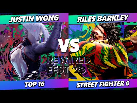 ReWired Fest 2023 - Justin Wong (AKI) Vs. Riles Barkley (Dee Jay) Street Fighter 6 - SF6