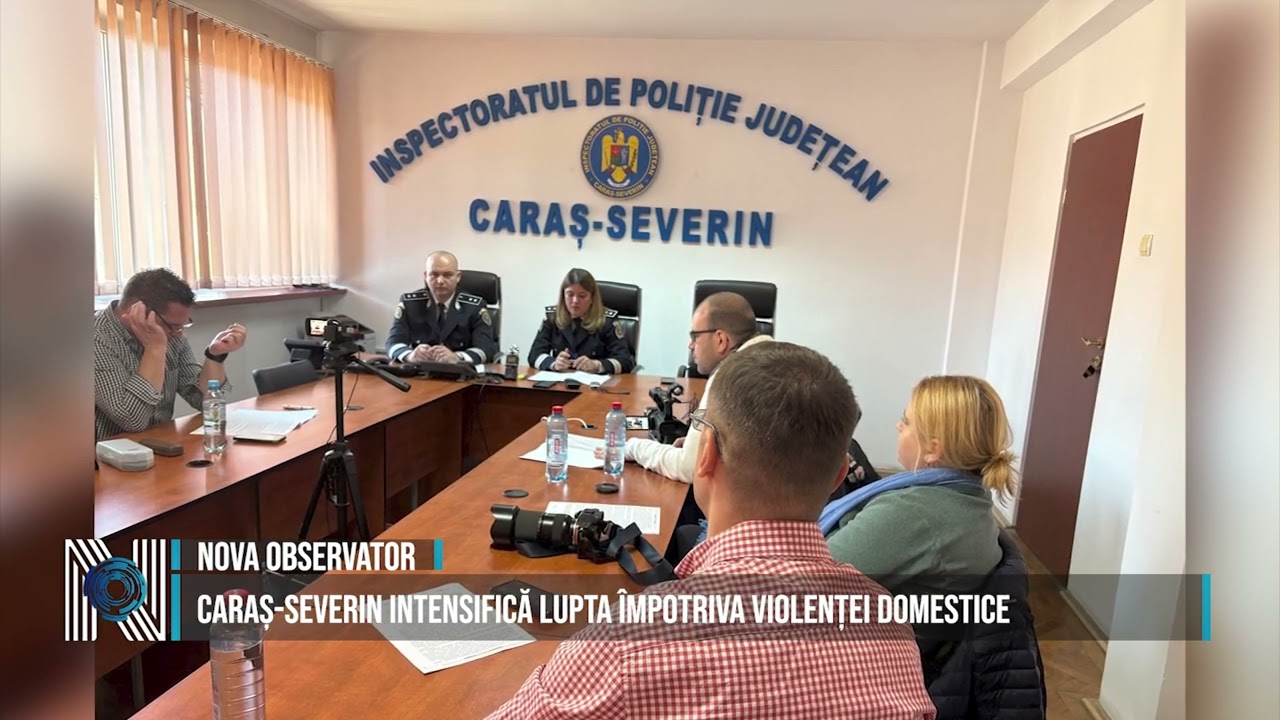CARAȘ-SEVERIN INTENSIFICĂ LUPTA ÎMPOTRIVA VIOLENȚEI DOMESTICE