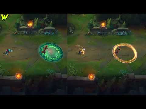 Street Demons Brand vs Arclight Brand Skin Comparison - League of Legends