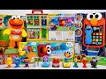 Sesame Street Toys Collection Unboxing Elmo Big Bird Cookie Monster Zoe Grover